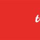 Red rectangle with small, white text that says "A collaborative brain trust." on the left and the TrustEngine logo, "trust" large in bold cursive and "engine" right aligned underneath in bold italics.